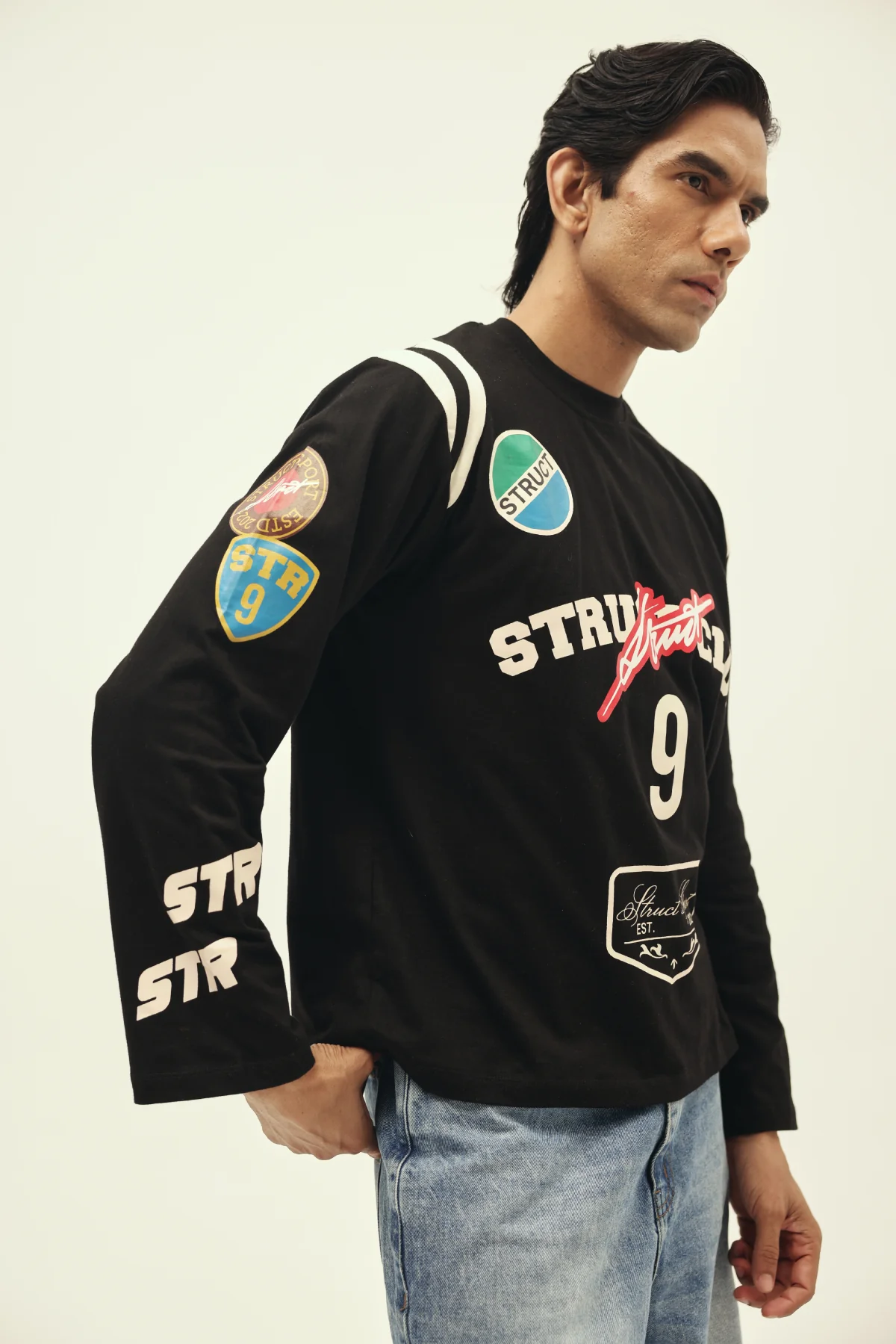 VARSITY CLUB FULL SLEEVE T-SHIRT - Image 4