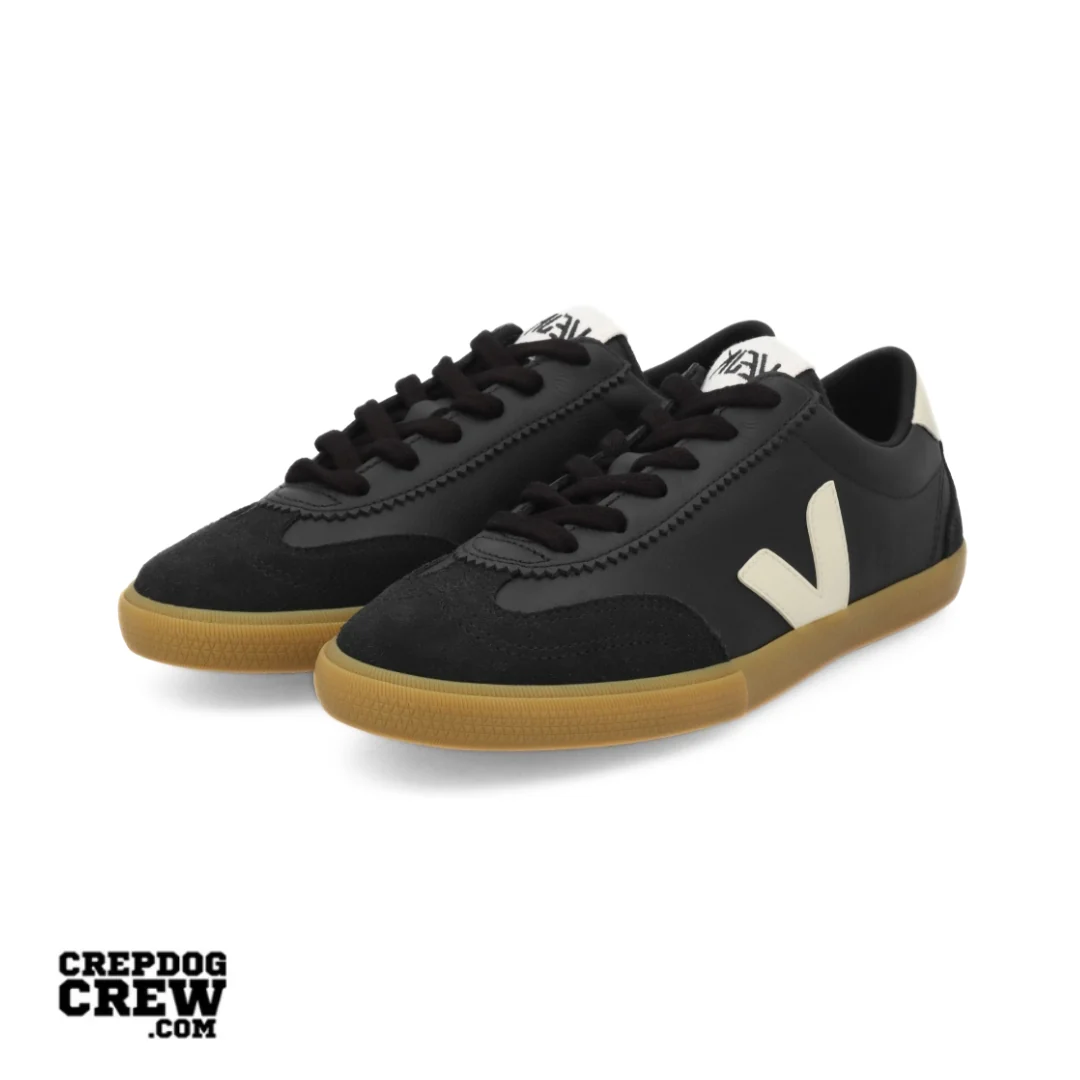 VEJA VOLLEY LEATHER BLACK PIERRE - Image 2