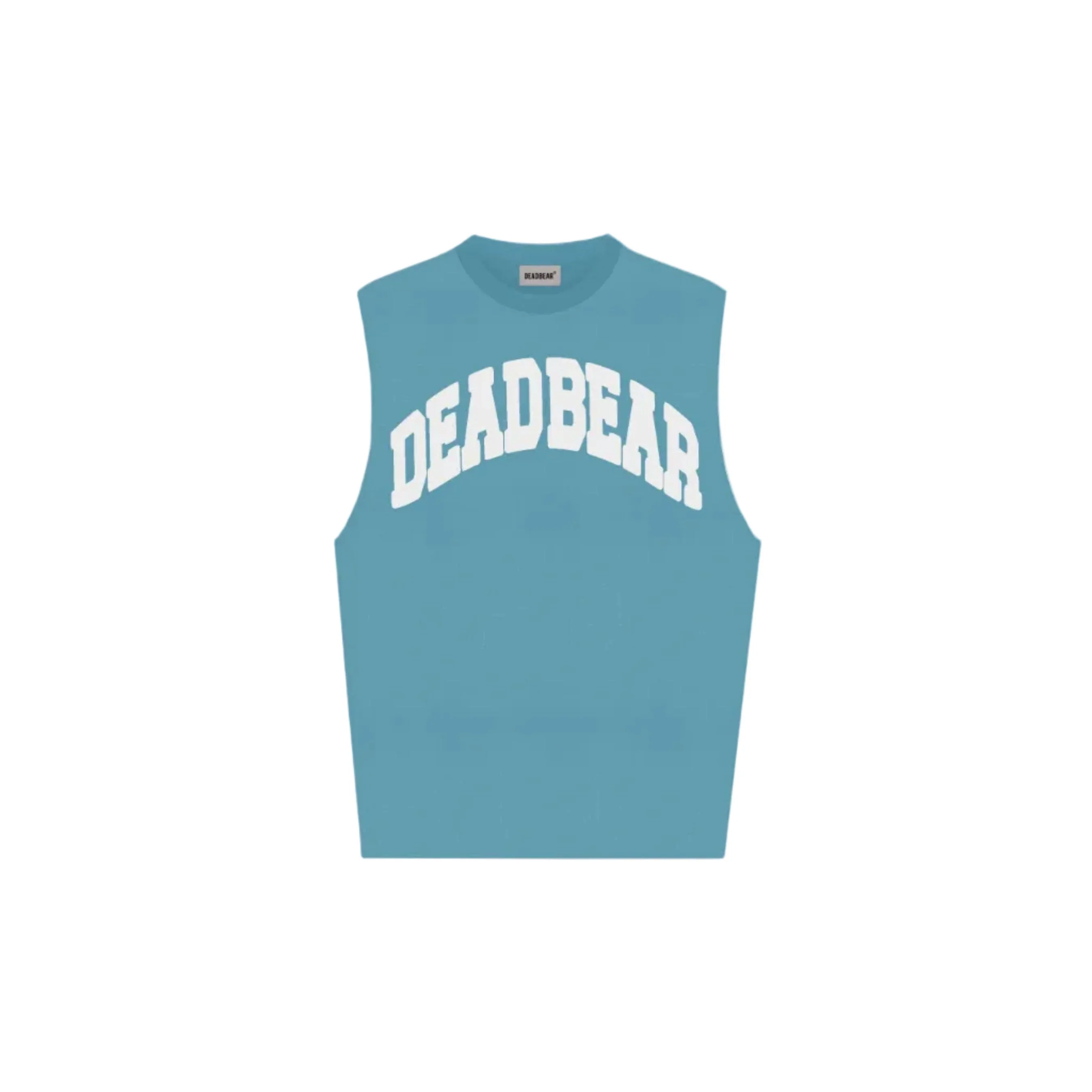Waffle Tank Powder Blue