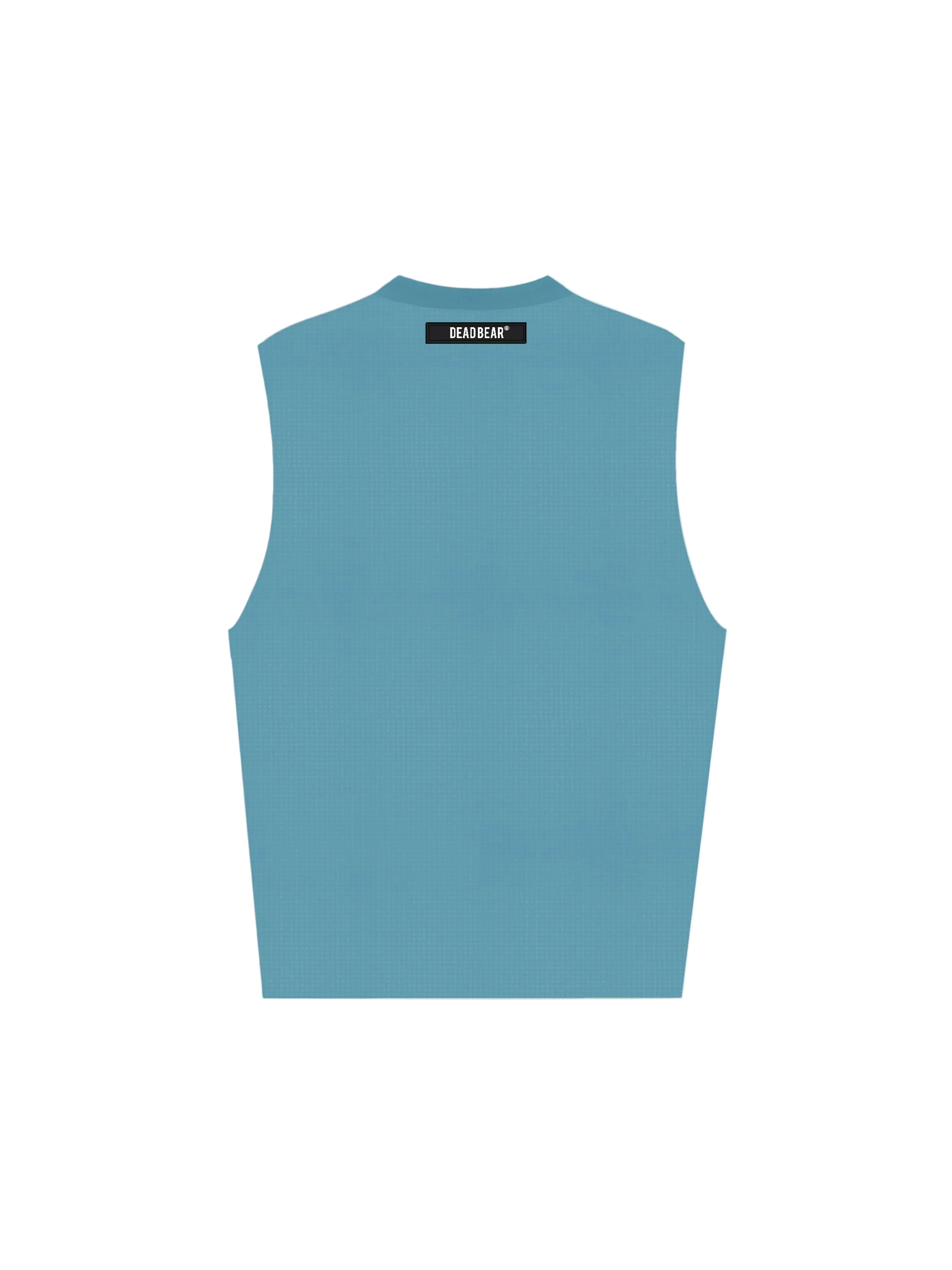 Waffle Tank Powder Blue - Image 2
