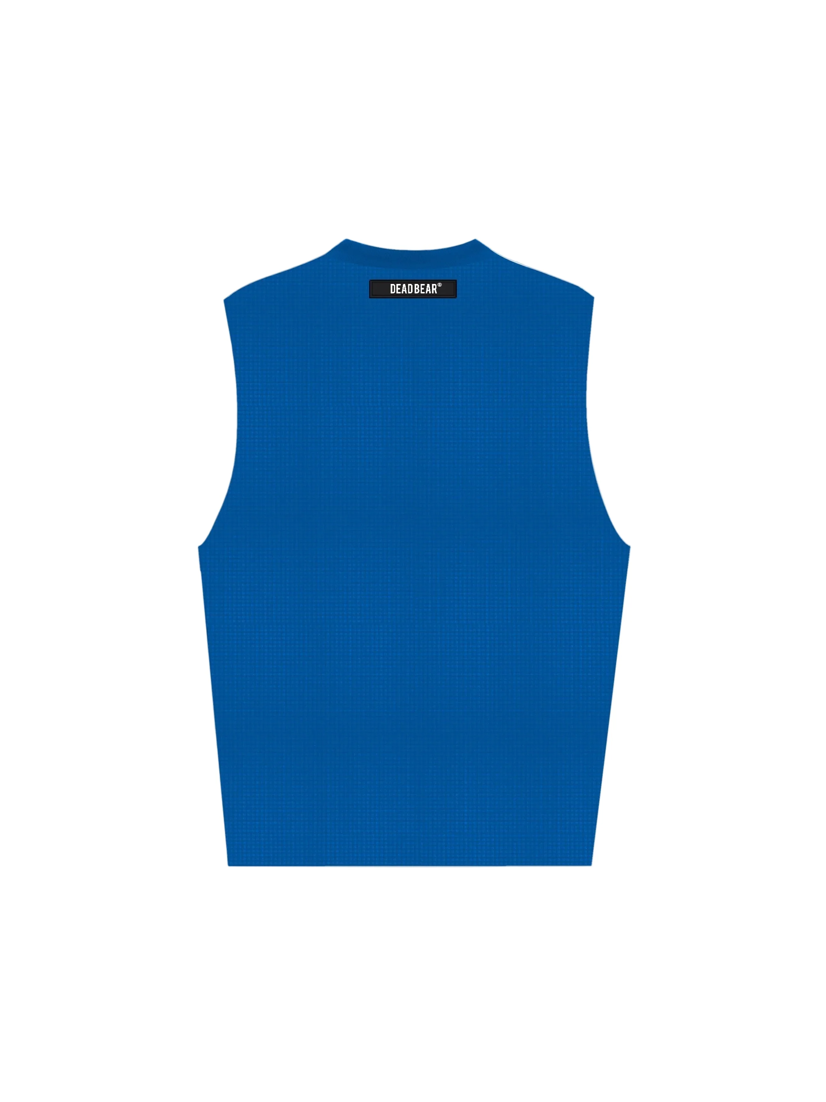 Waffle Tank Royal Blue - Image 5