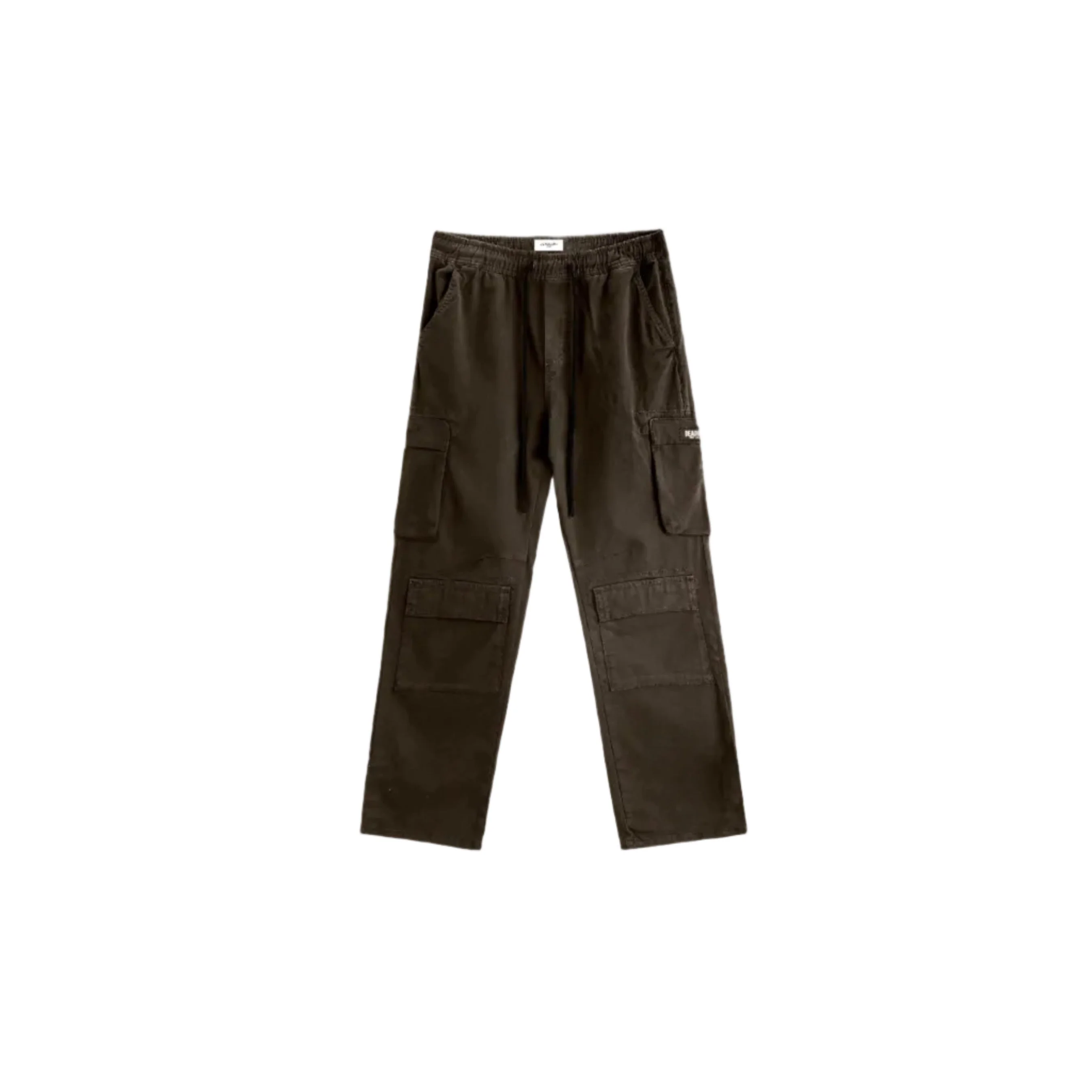 Washed Brown Cargo Pants