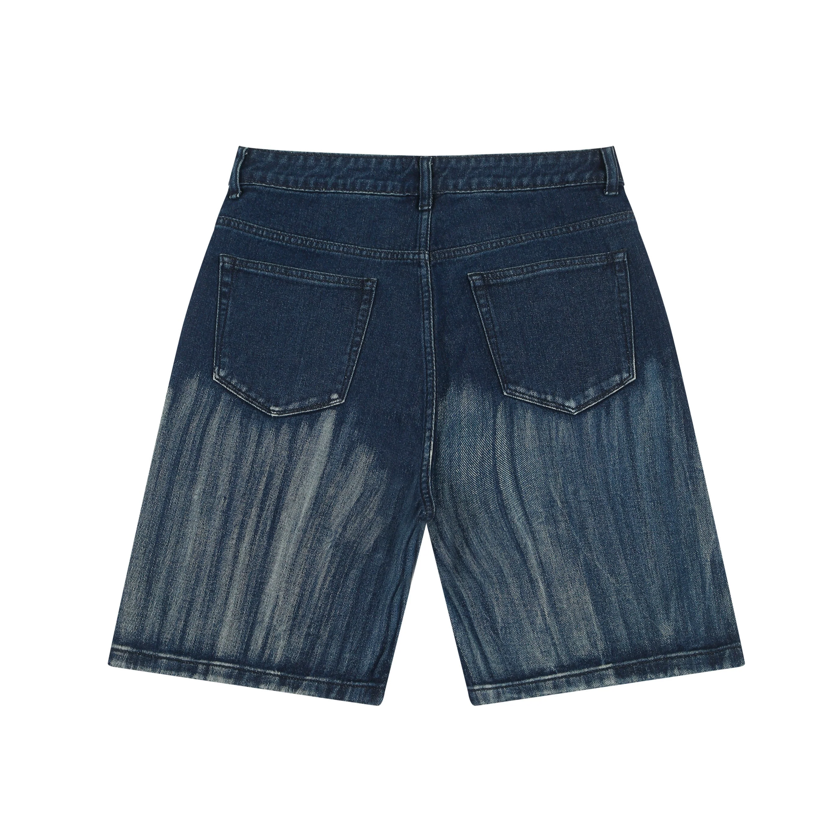 Washed Jorts Dark Blue - Image 2