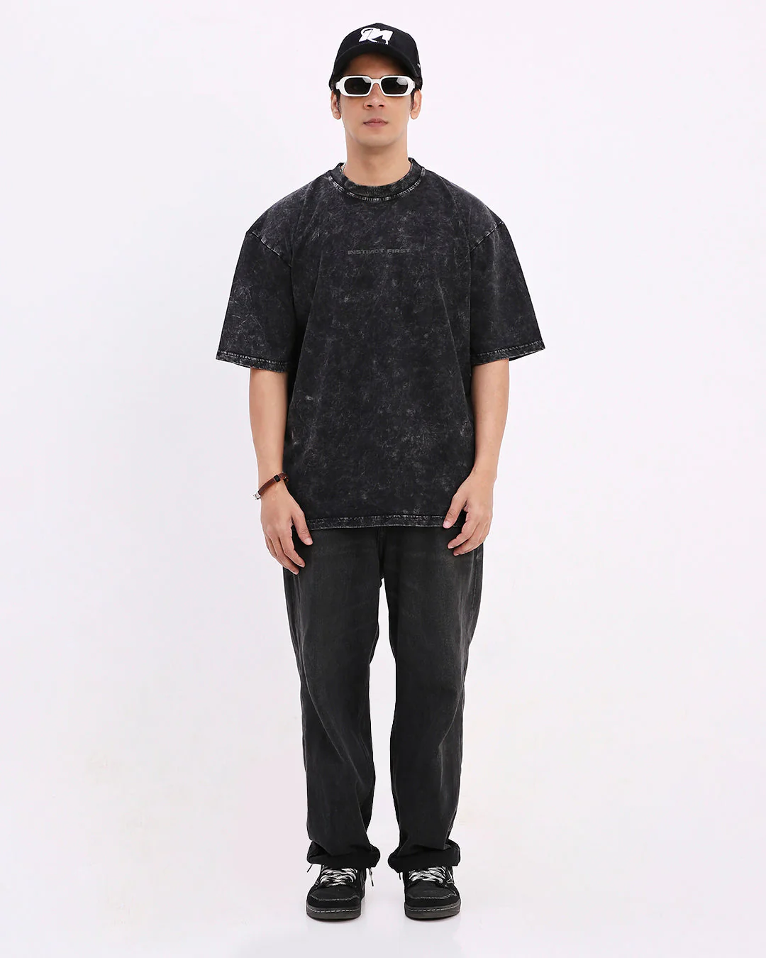 Washed Out Oversized t-shirt (Iron) - Image 2