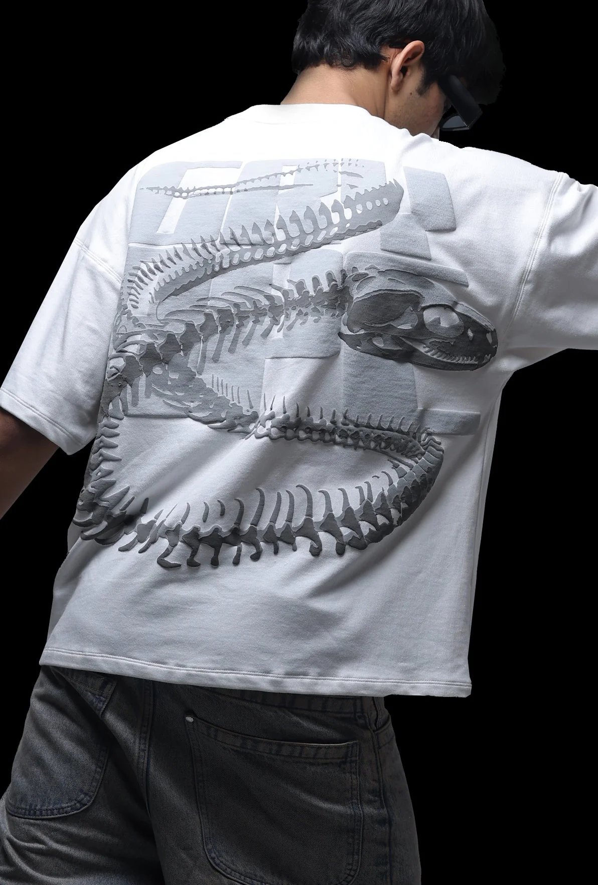WHITE SERPENT SUPREME T-SHIRT - Image 7
