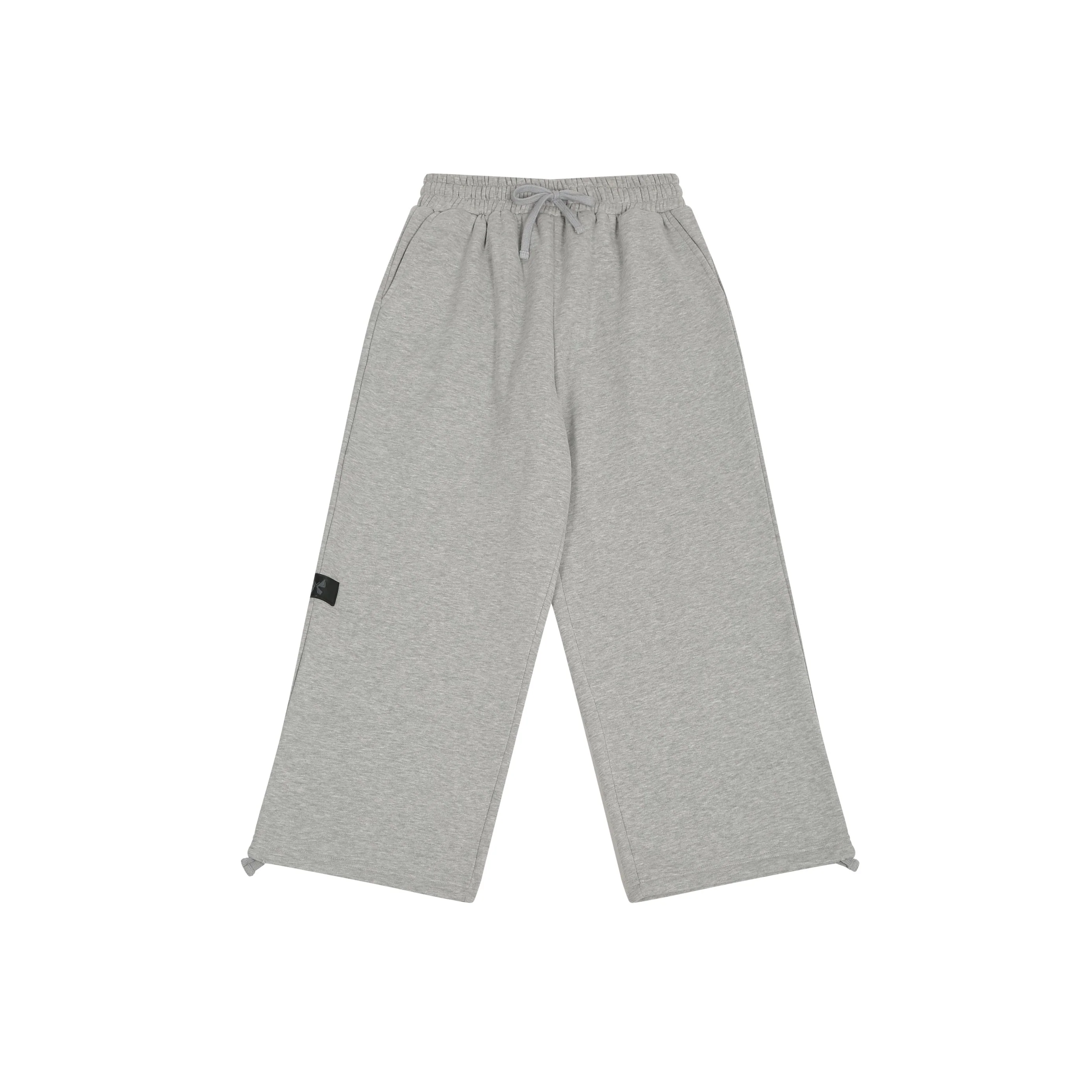 Wide Leg Sweatpants- Concrete - Image 2
