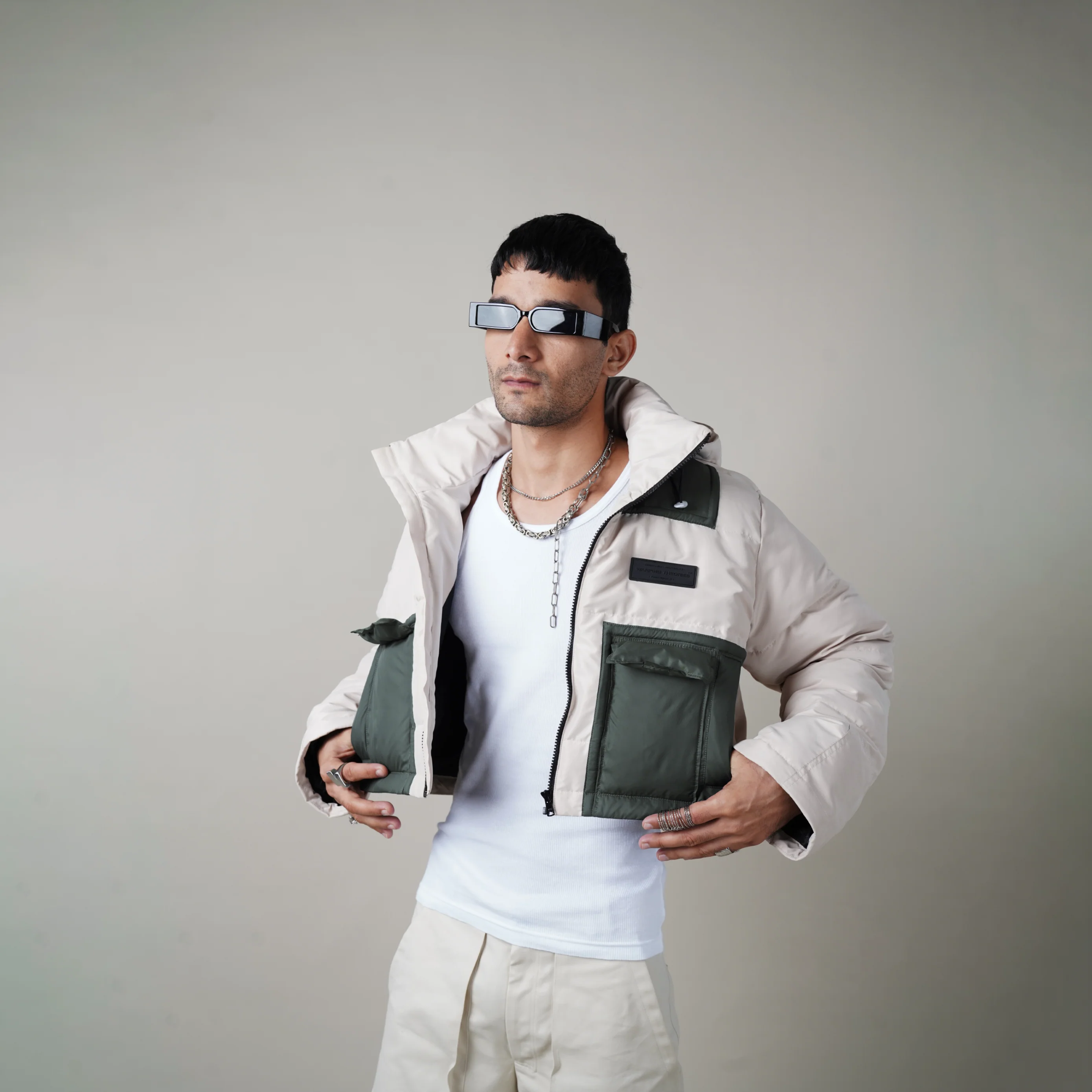 WT CROPPED PUFFER JACKET - Image 5