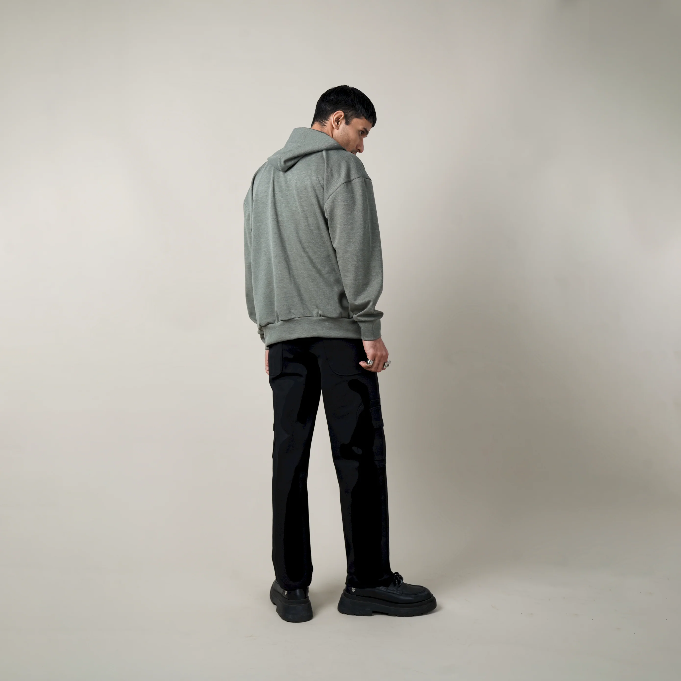 WT FUNCTIONAL HOODIE- GREEN SERPENTINE - Image 2