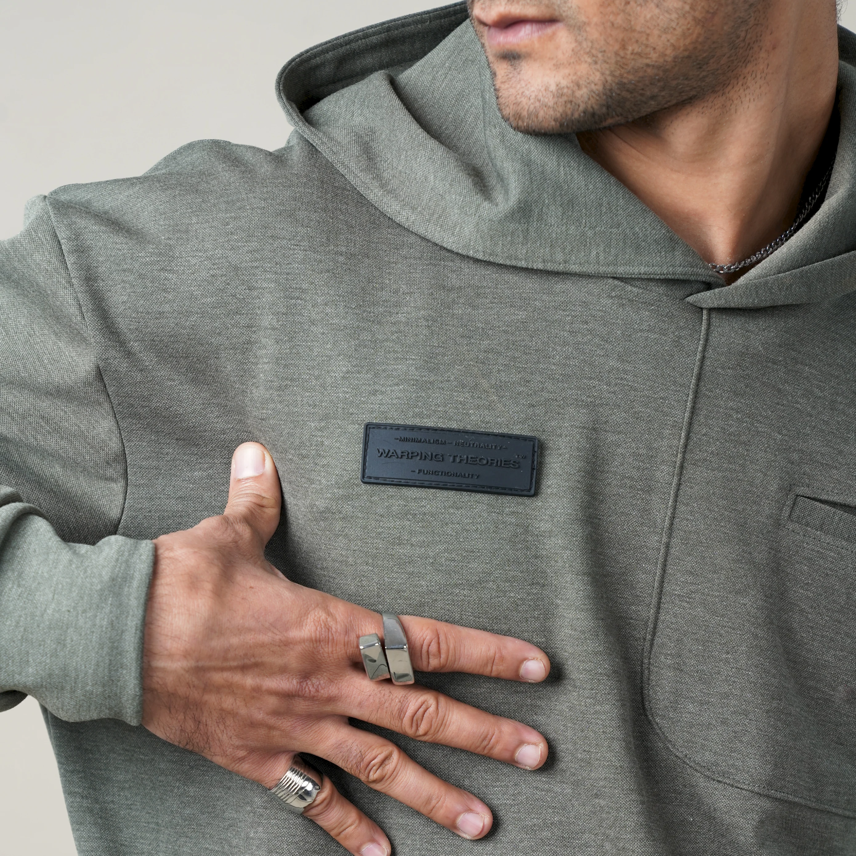 WT FUNCTIONAL HOODIE- GREEN SERPENTINE - Image 5