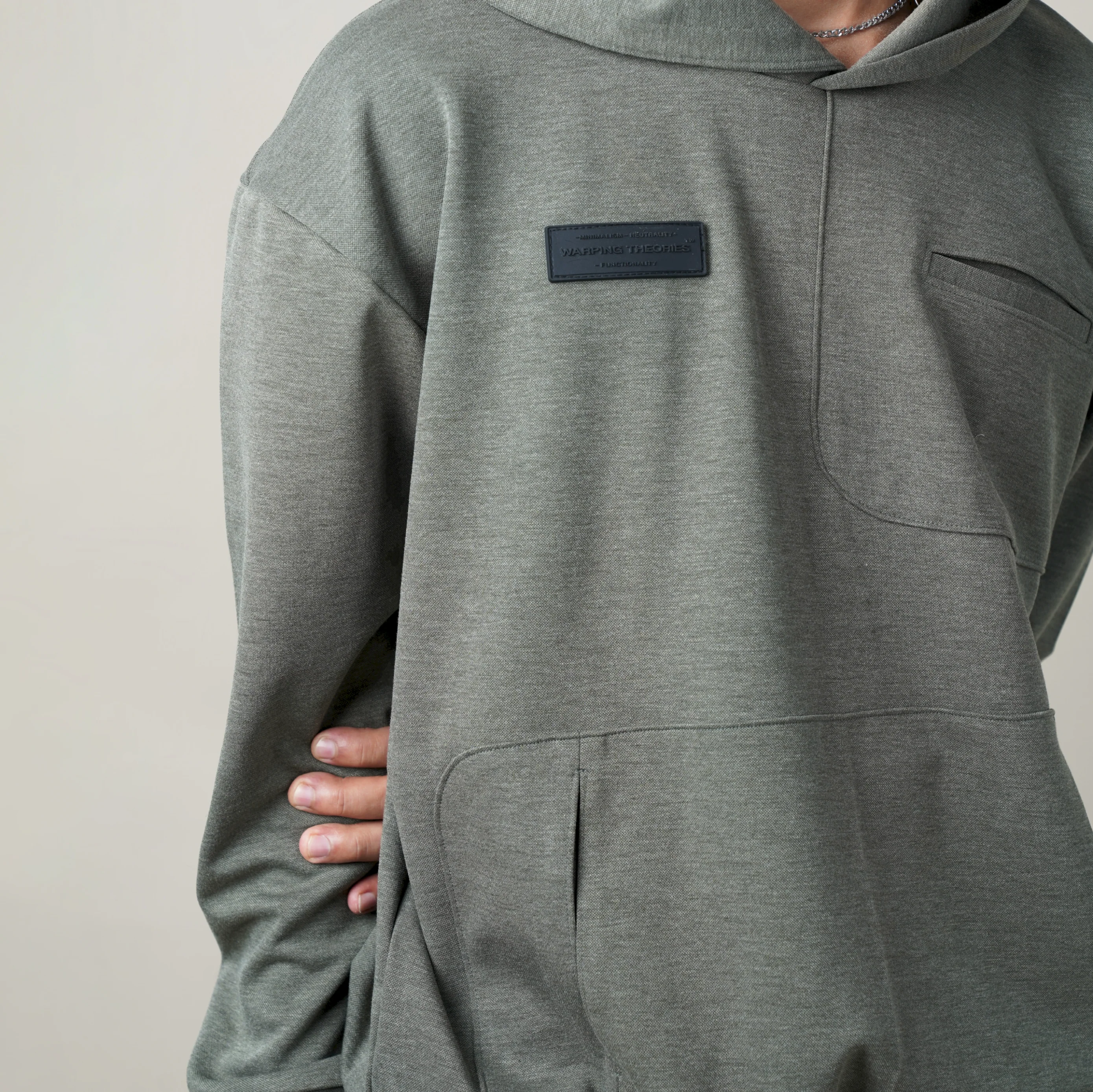 WT FUNCTIONAL HOODIE- GREEN SERPENTINE - Image 6