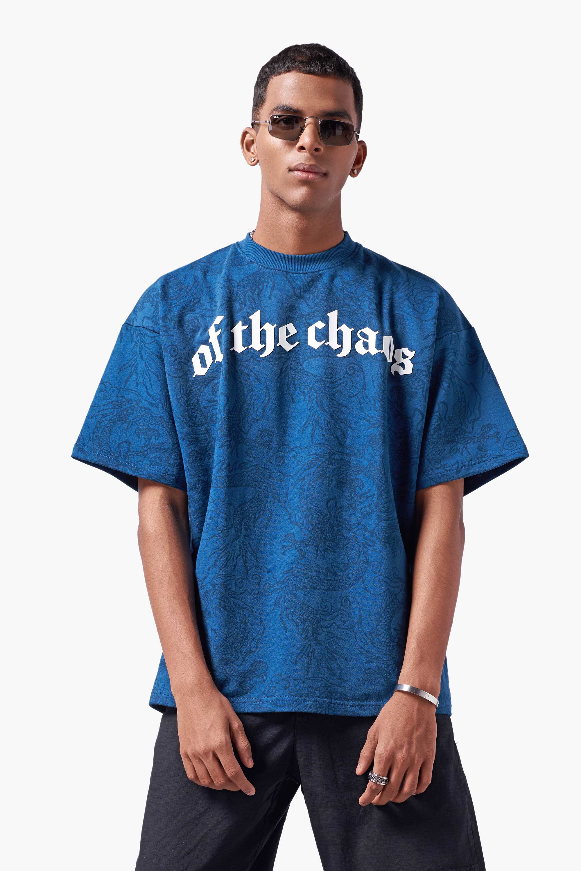YEAR OF THE DRAGON T-SHIRT - BLUE - Image 2
