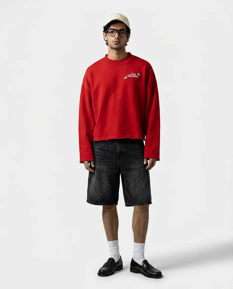 YOUniverse sweatshirt - Scarlet red - Image 6